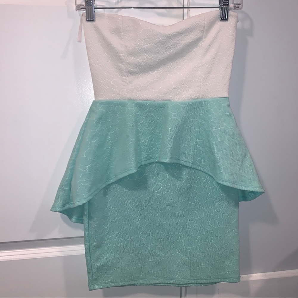 Strapless Mini Dress